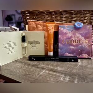 IPSY bag and makeup items